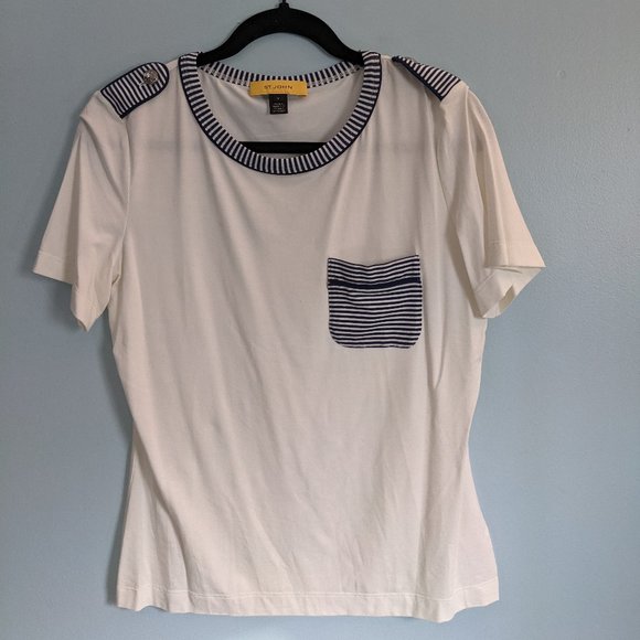 St. John Tops - St. John Nautical Style Shirt